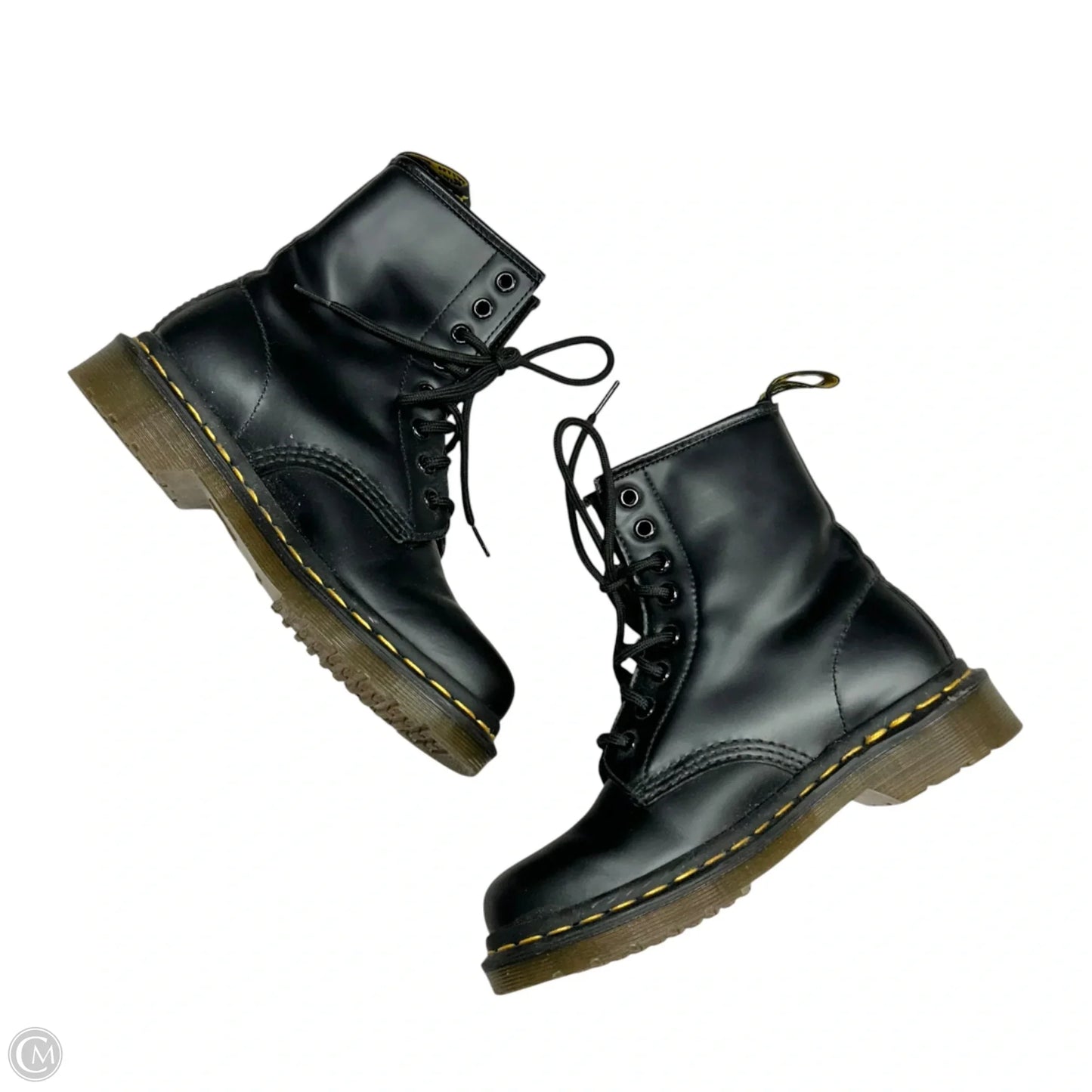 Boots Combat By Dr Martens In Black, Size: 6