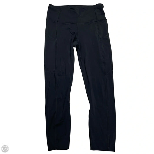 Athletic Leggings By Lululemon In Black, Size: S