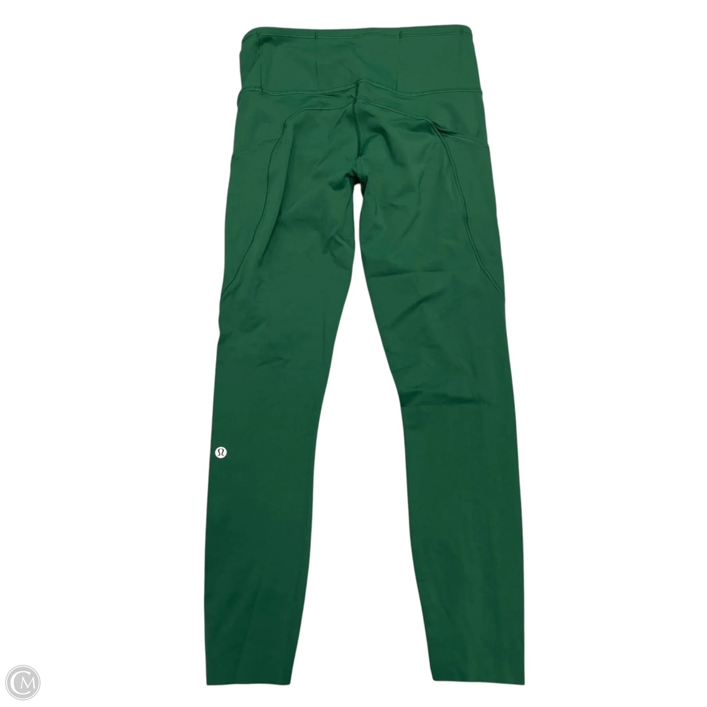 Athletic Leggings By Lululemon In Green, Size: S