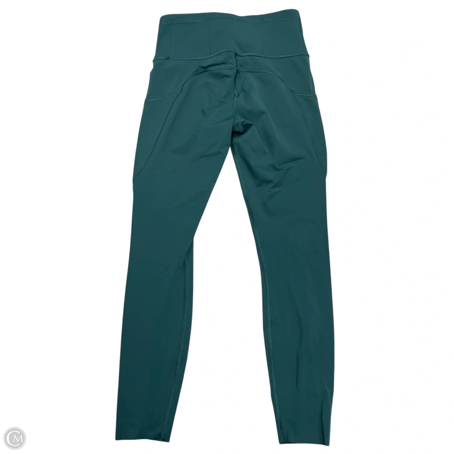 Athletic Leggings By Lululemon In Teal, Size: S