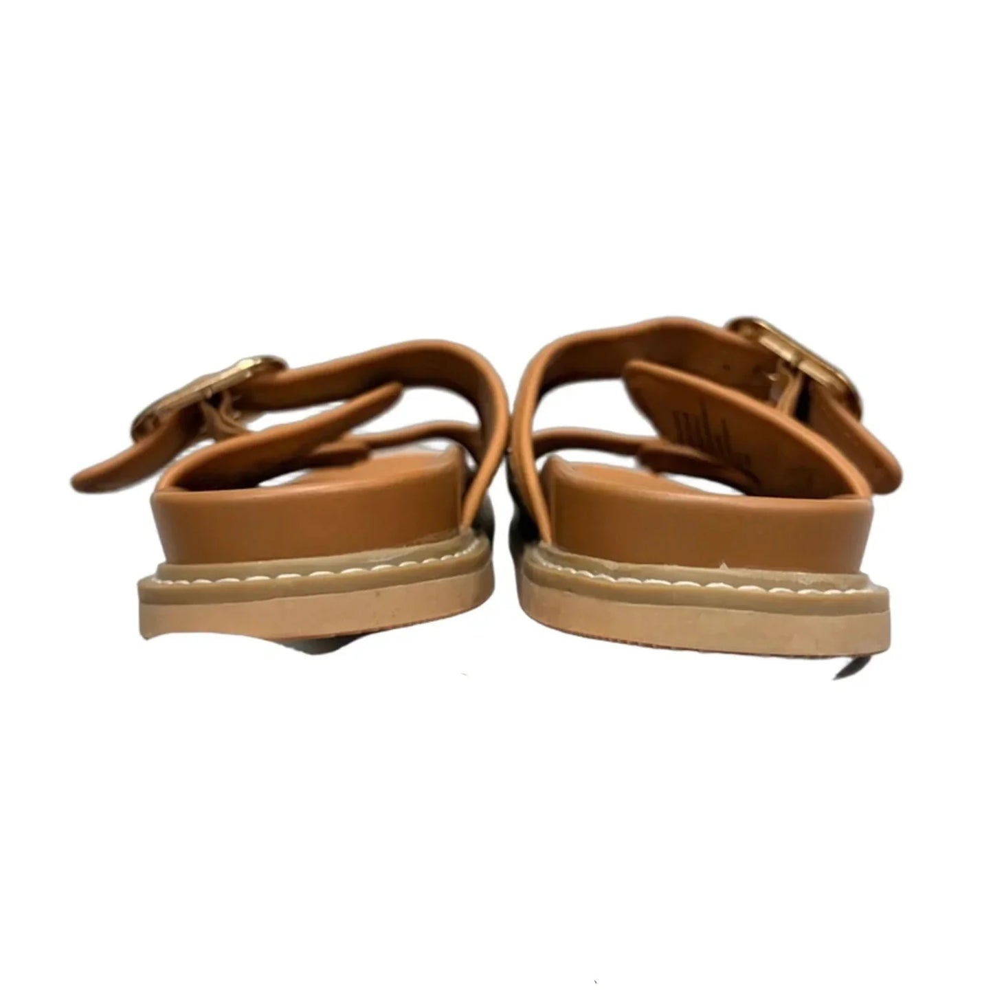 Sandals Flats By Universal Thread In Tan, Size: 8