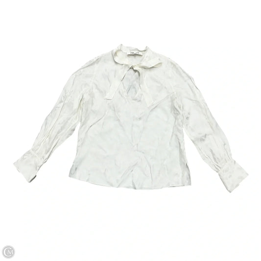Blouse Designer By Diane Von Furstenberg In Ivory, Size: S