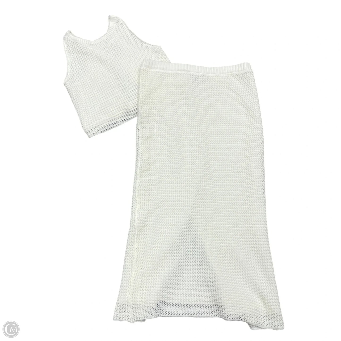 Skirt Set 2pc By Lulus In Cream, Size: L