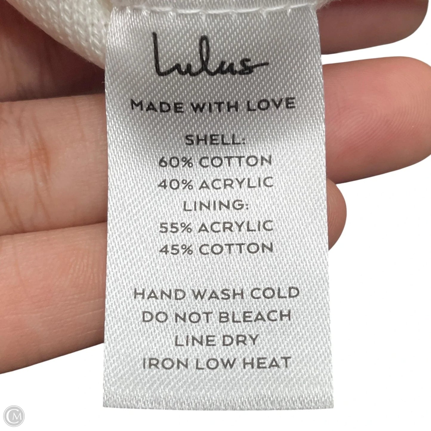 Skirt Set 2pc By Lulus In Cream, Size: L