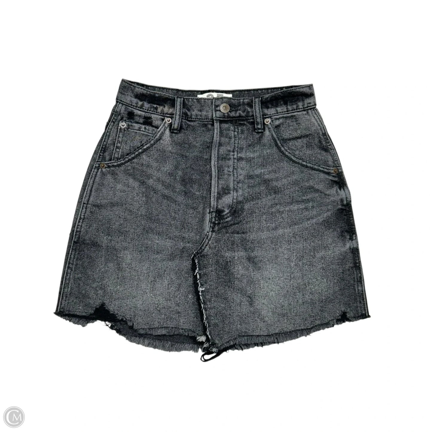 Skirt Mini & Short By We The Free In Black Denim, Size: 0