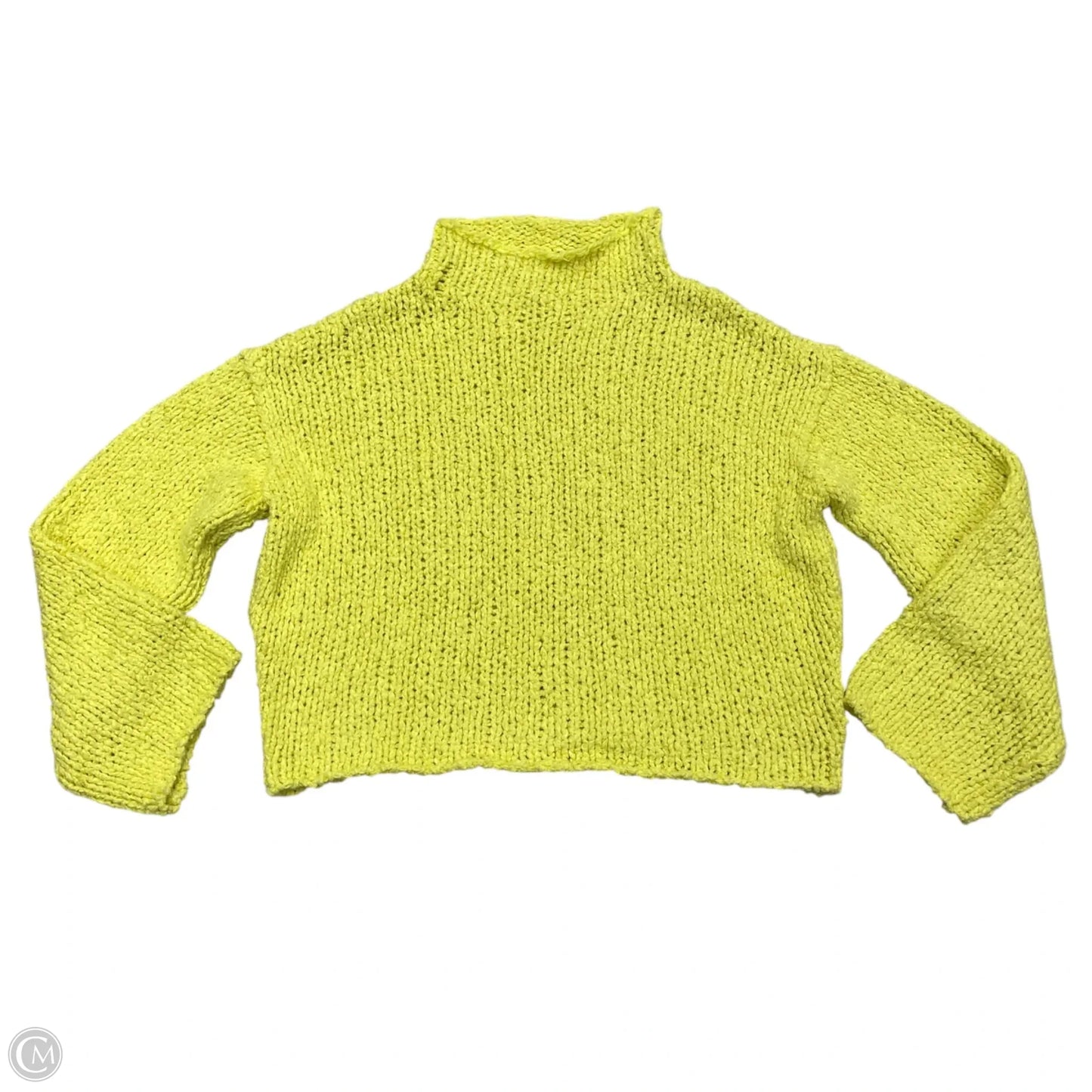 Sweater By Anthropologie In Yellow, Size: Xs