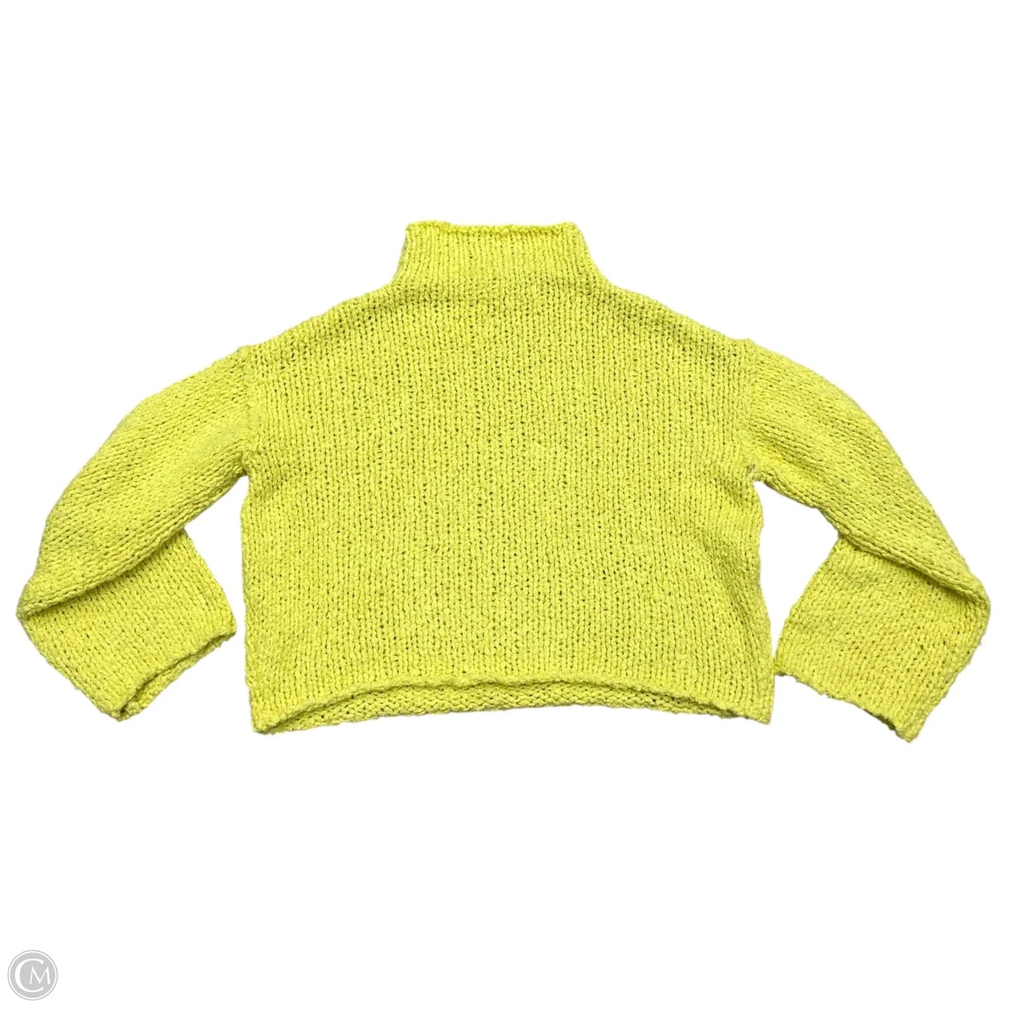 Sweater By Anthropologie In Yellow, Size: Xs