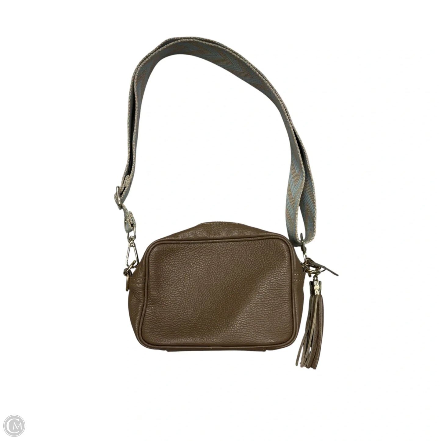 Crossbody Leather By Elie Beaumont, Size: Small