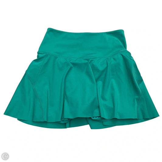 Athletic Skort By Athleta In Teal, Size: Xxs