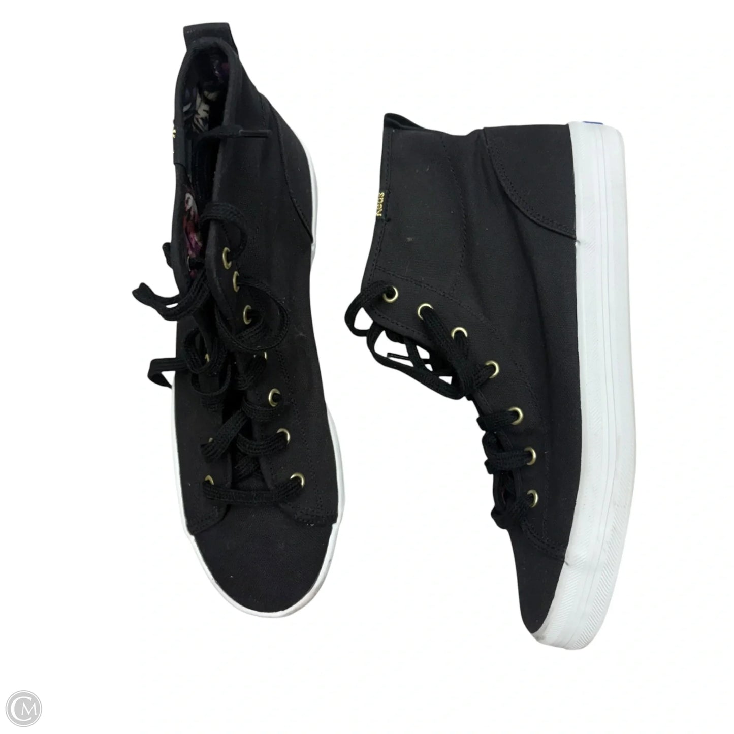 Shoes Sneakers By Keds In Black & White, Size: 9