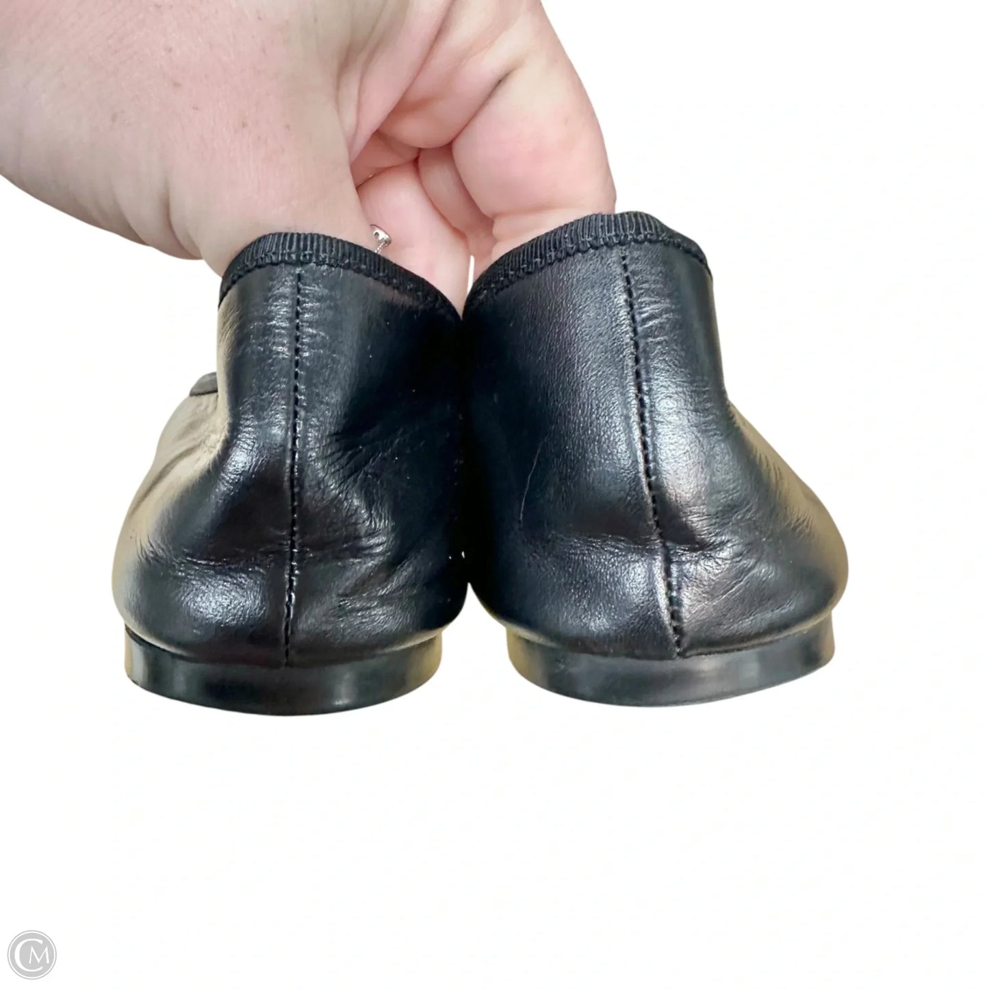 Shoes Flats By Mng In Black, Size: 6.5
