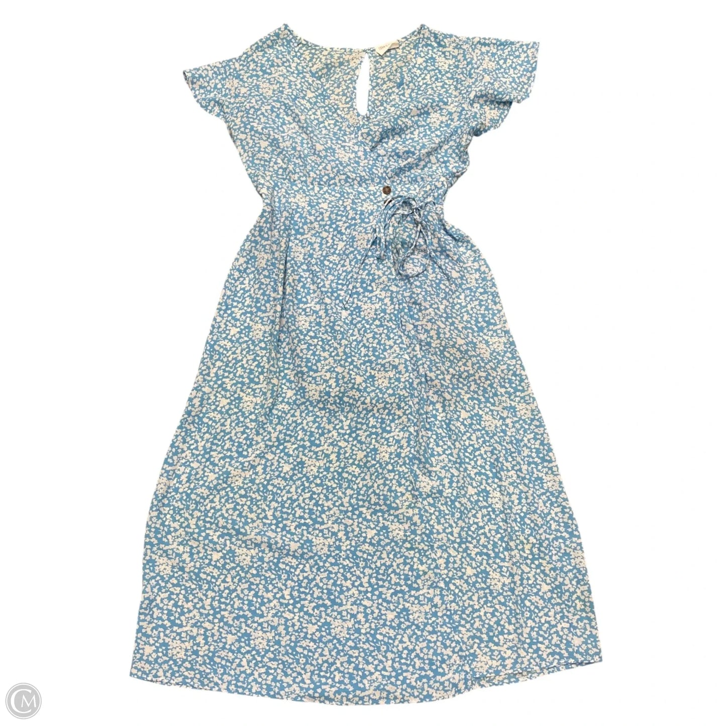 Dress Casual Maxi By Sienna Sky In Blue & White, Size: M