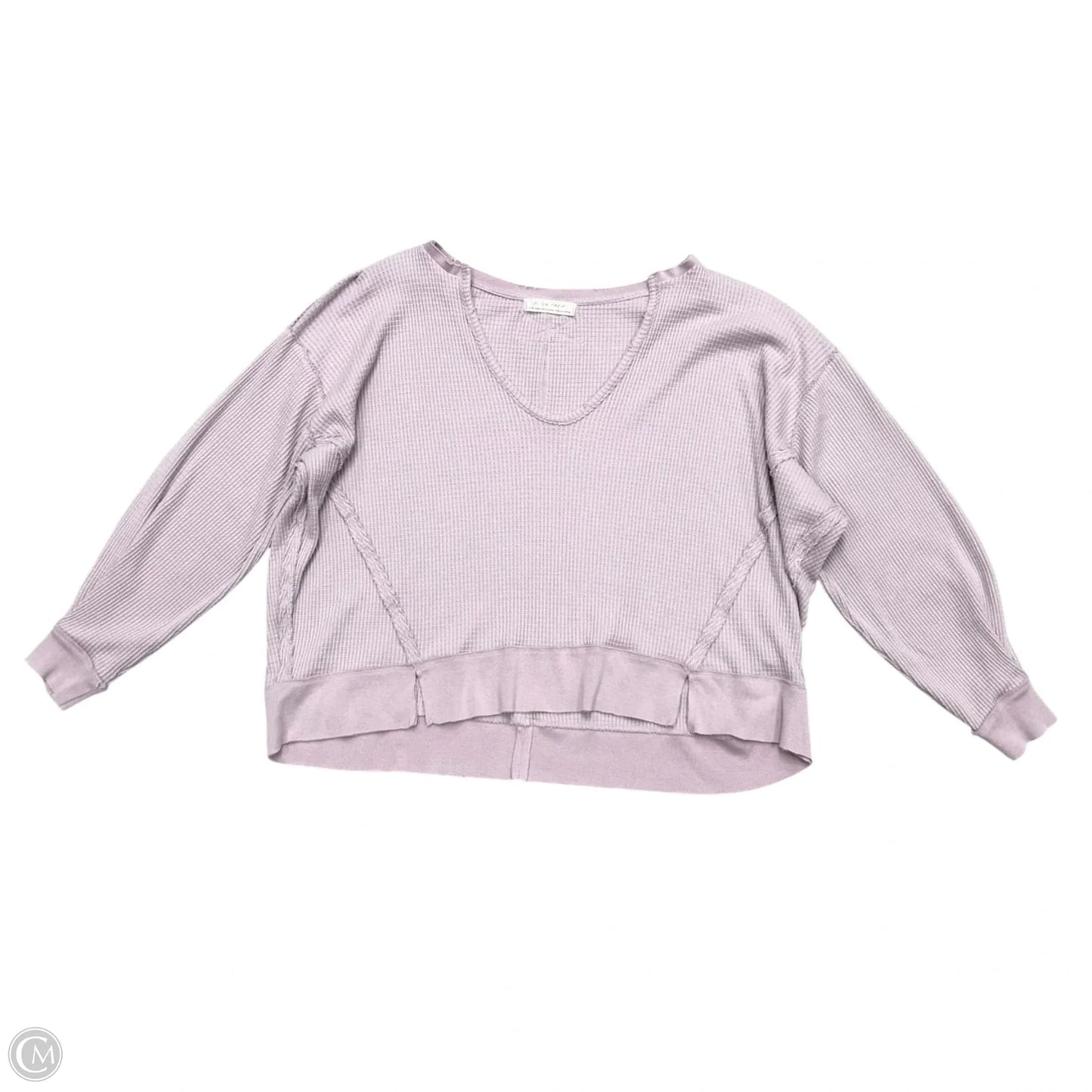 Top Long Sleeve By We The Free In Mauve, Size: Xs