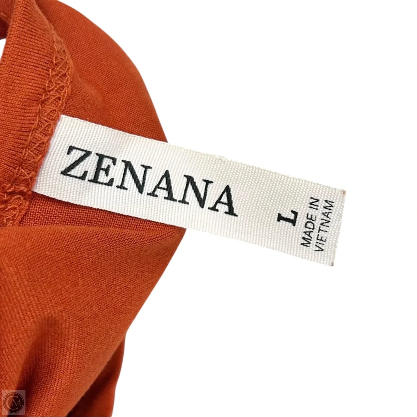 Dress Casual Maxi By Zenana In Orange, Size: L
