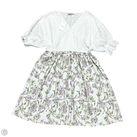 Dress Casual Midi By Grace Karin In White, Size: Xl