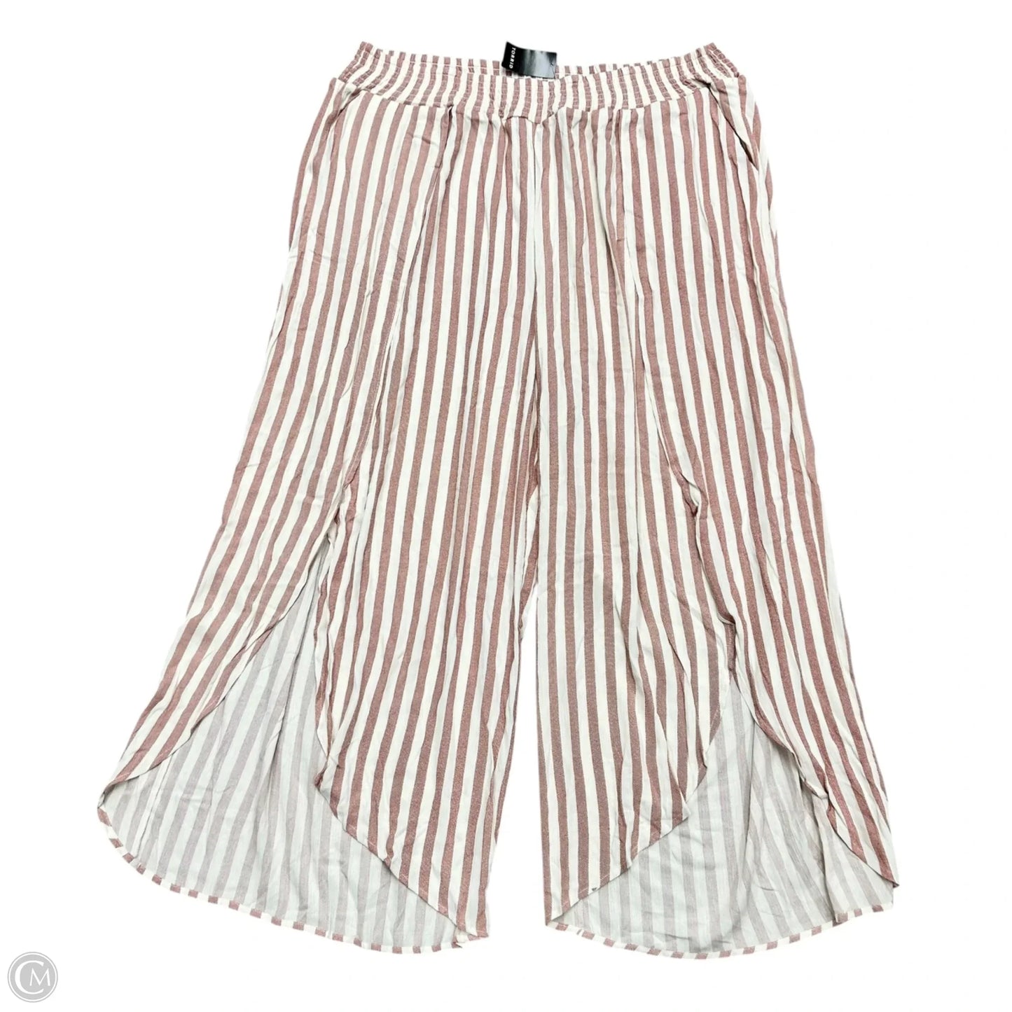 Pants Wide Leg By Torrid In Red & Tan, Size: 3x