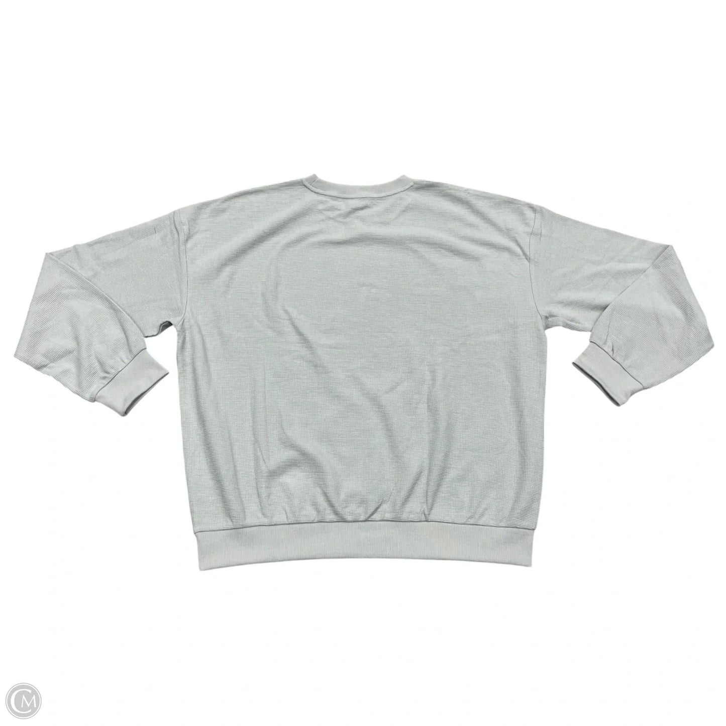 Top Long Sleeve By Comfrt In Grey, Size: 3x