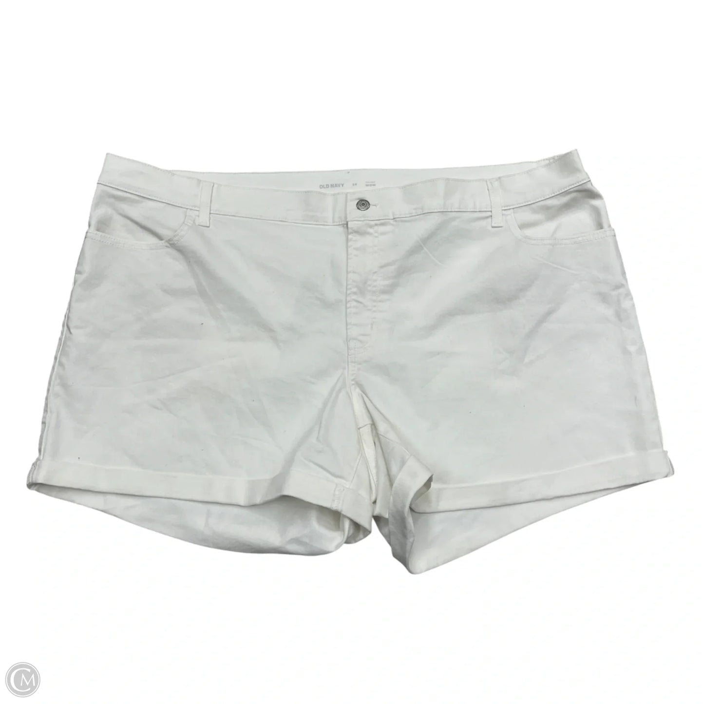 Shorts By Old Navy In White Denim, Size: 24