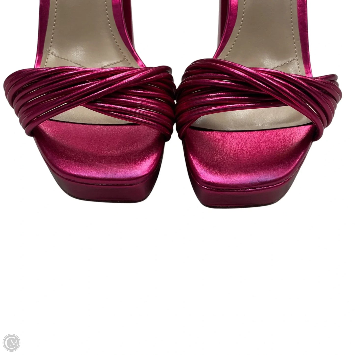 Sandals Heels Block By Charles By Charles David In Pink, Size: 6