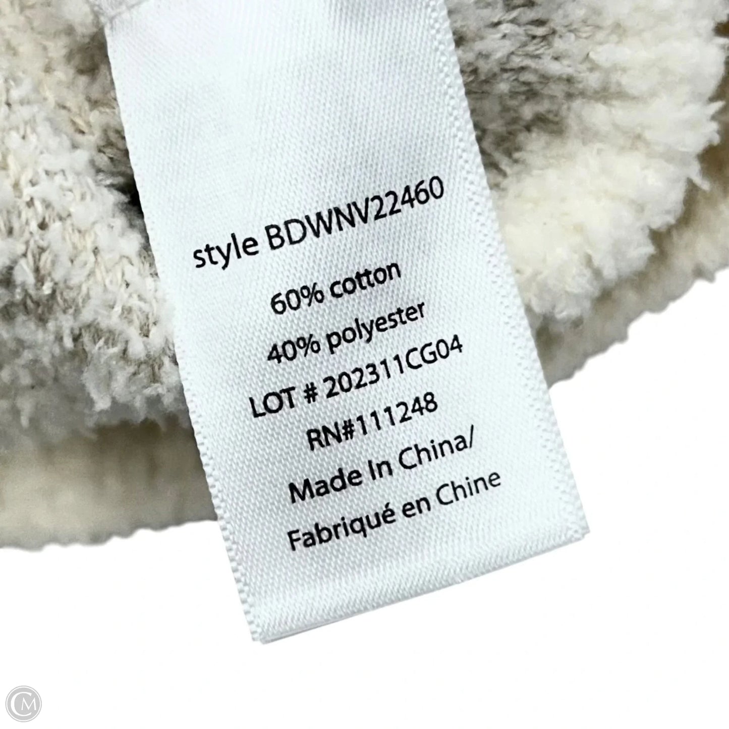 Sweater By Barefoot Dreams In Cream, Size: Xs