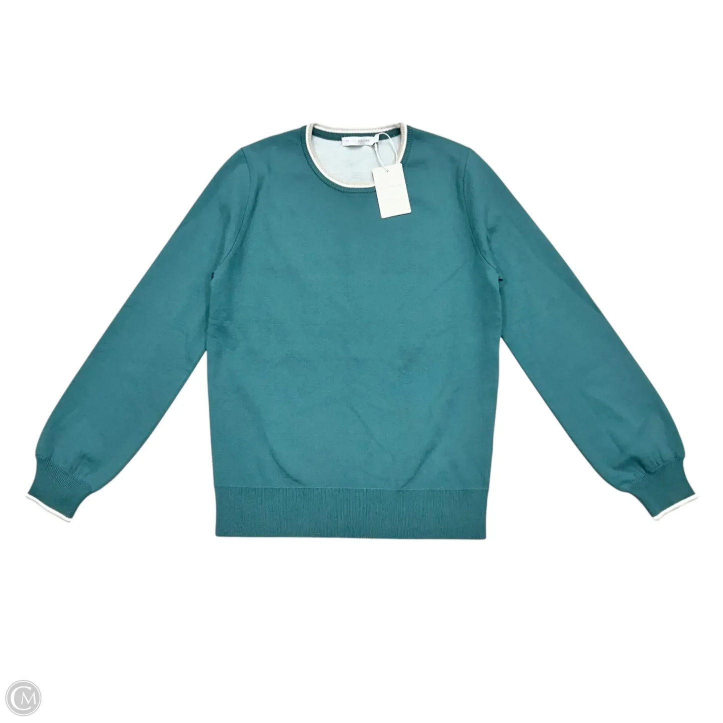Sweater By Peter Millar In Teal, Size: Xs