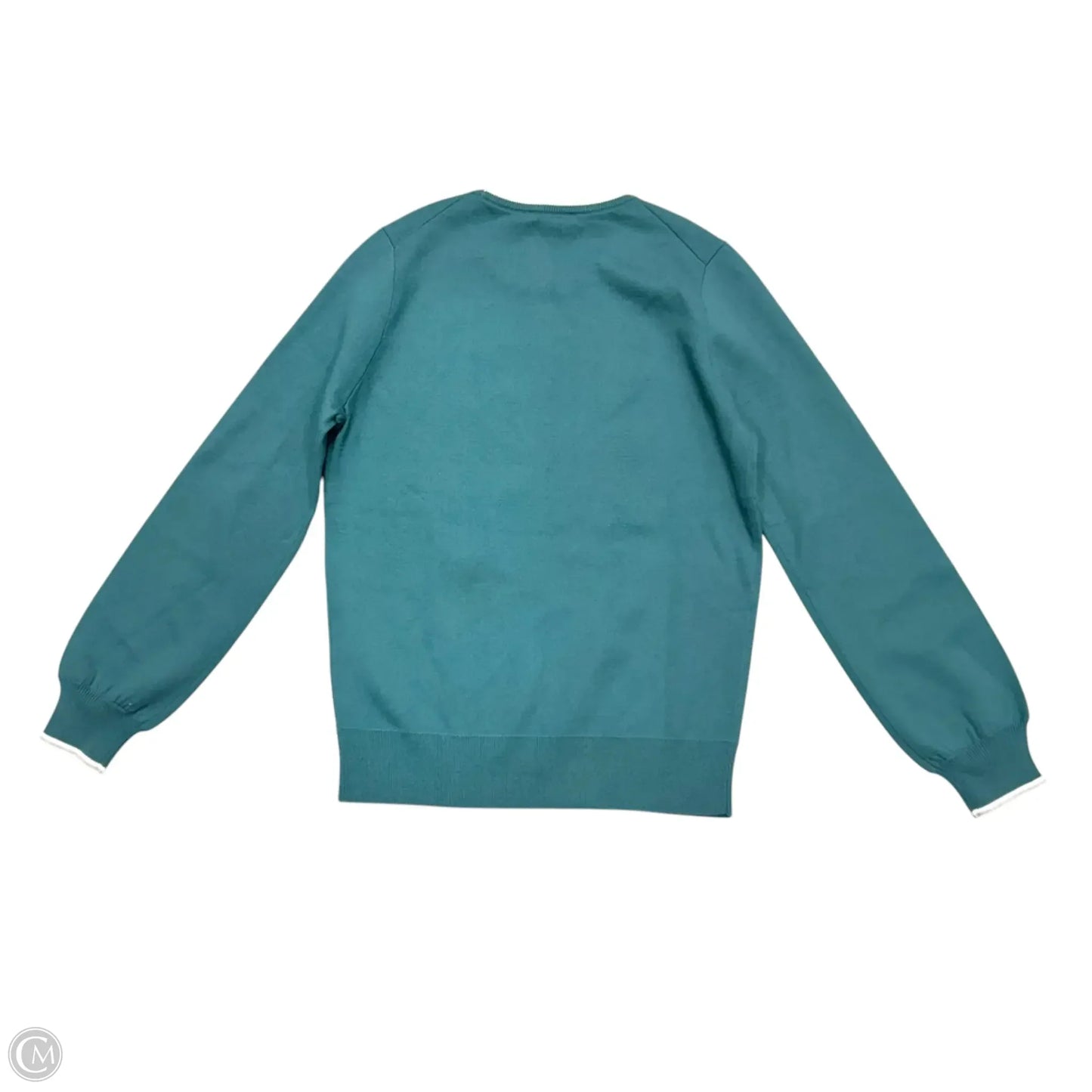 Sweater By Peter Millar In Teal, Size: Xs