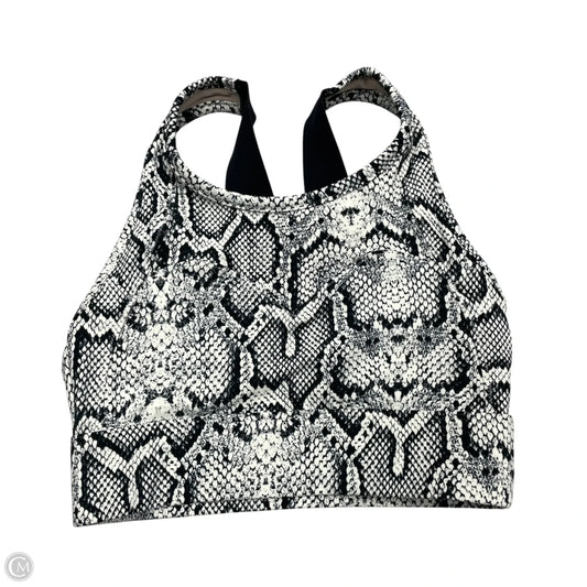 Athletic Bra By Varley In Snakeskin Print, Size: Xs