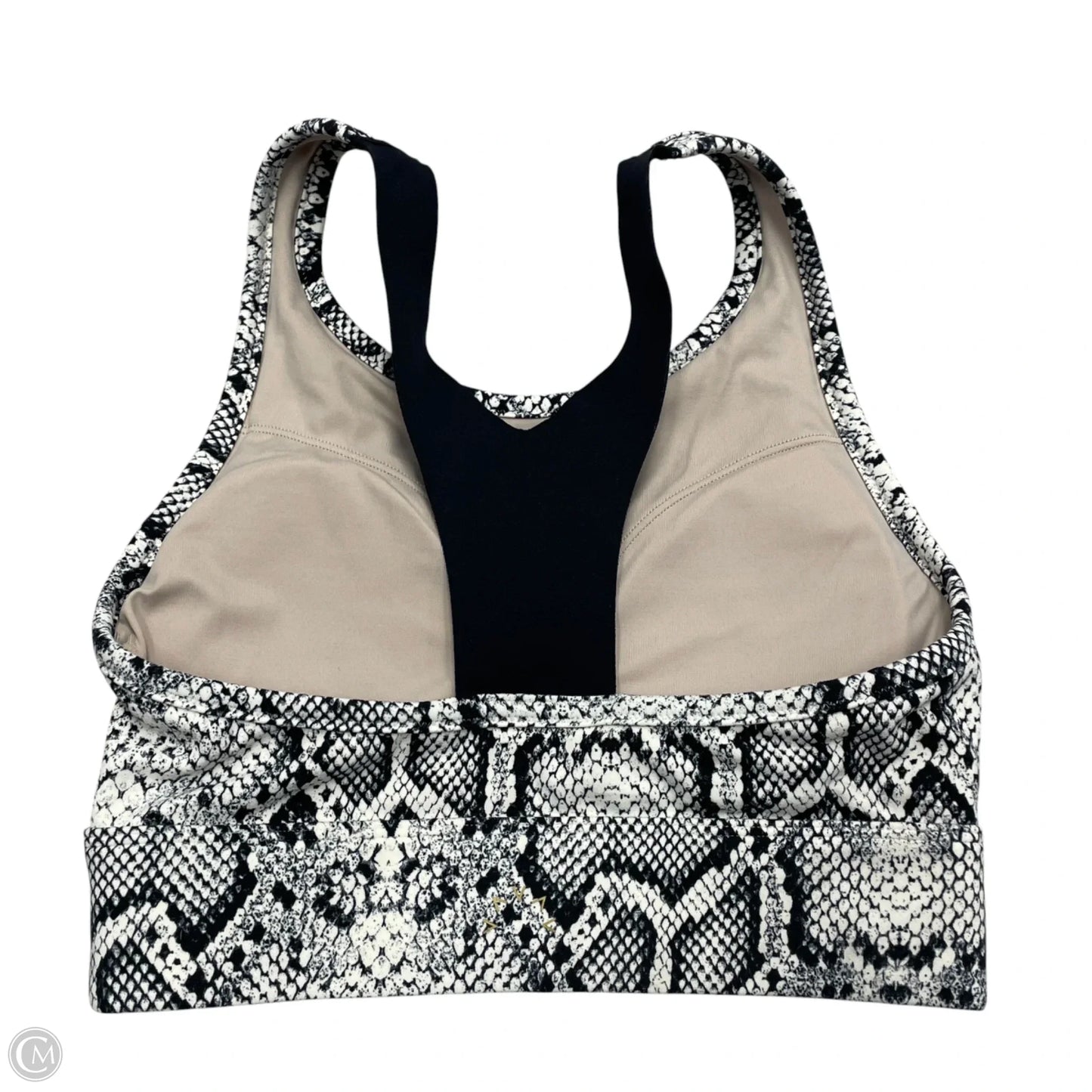 Athletic Bra By Varley In Snakeskin Print, Size: Xs