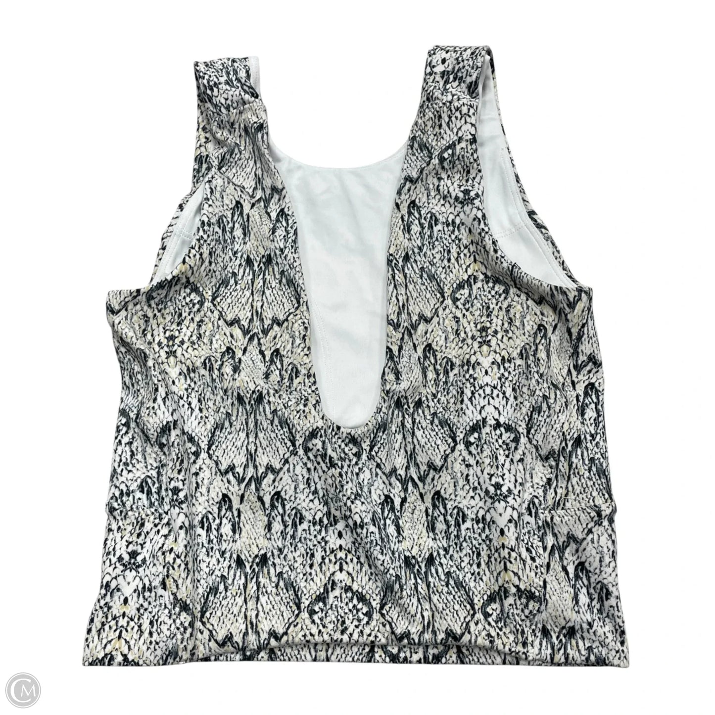 Athletic Bra By Varley In Snakeskin Print, Size: Xs
