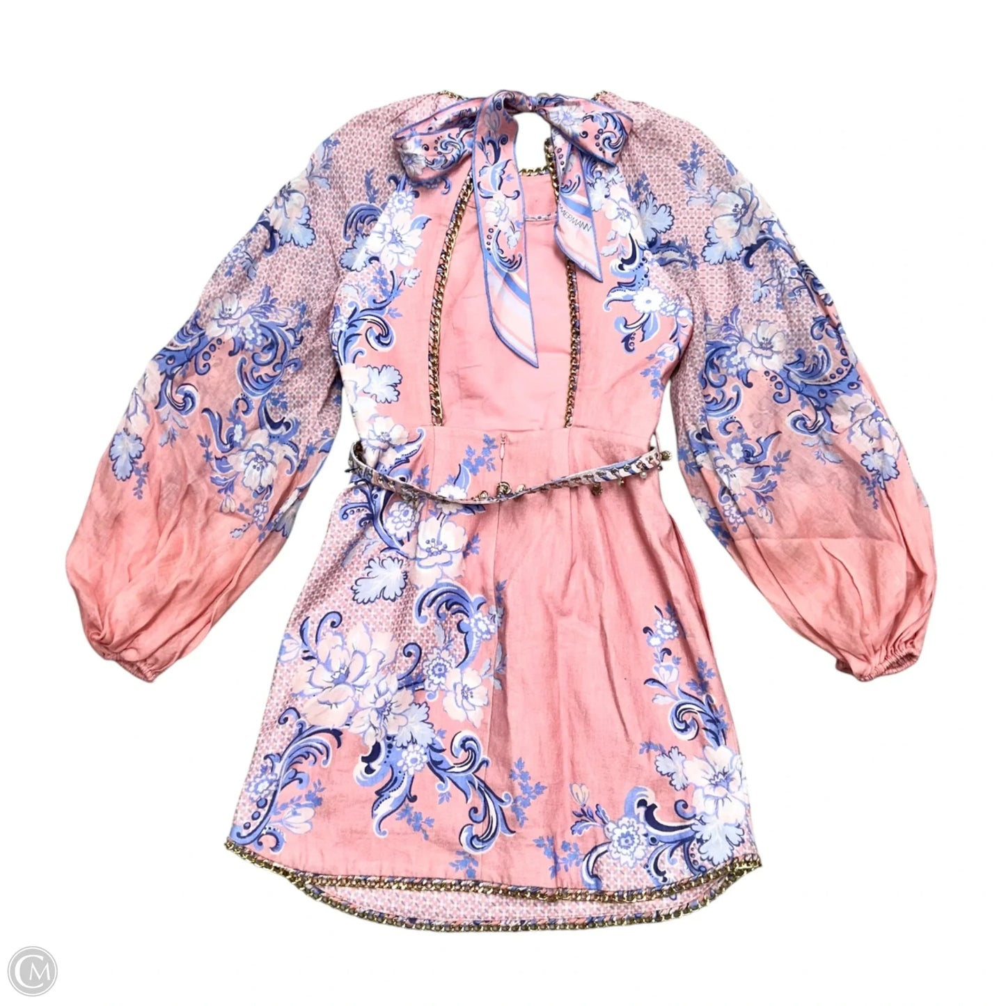 Dress Party Short By Zimmermann In Pink & Purple, Size: Xs