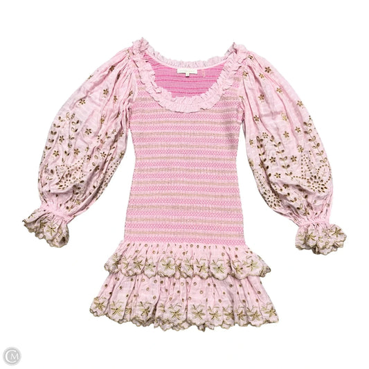 Dress Party Short By Lovestitch In Pink, Size: Xs