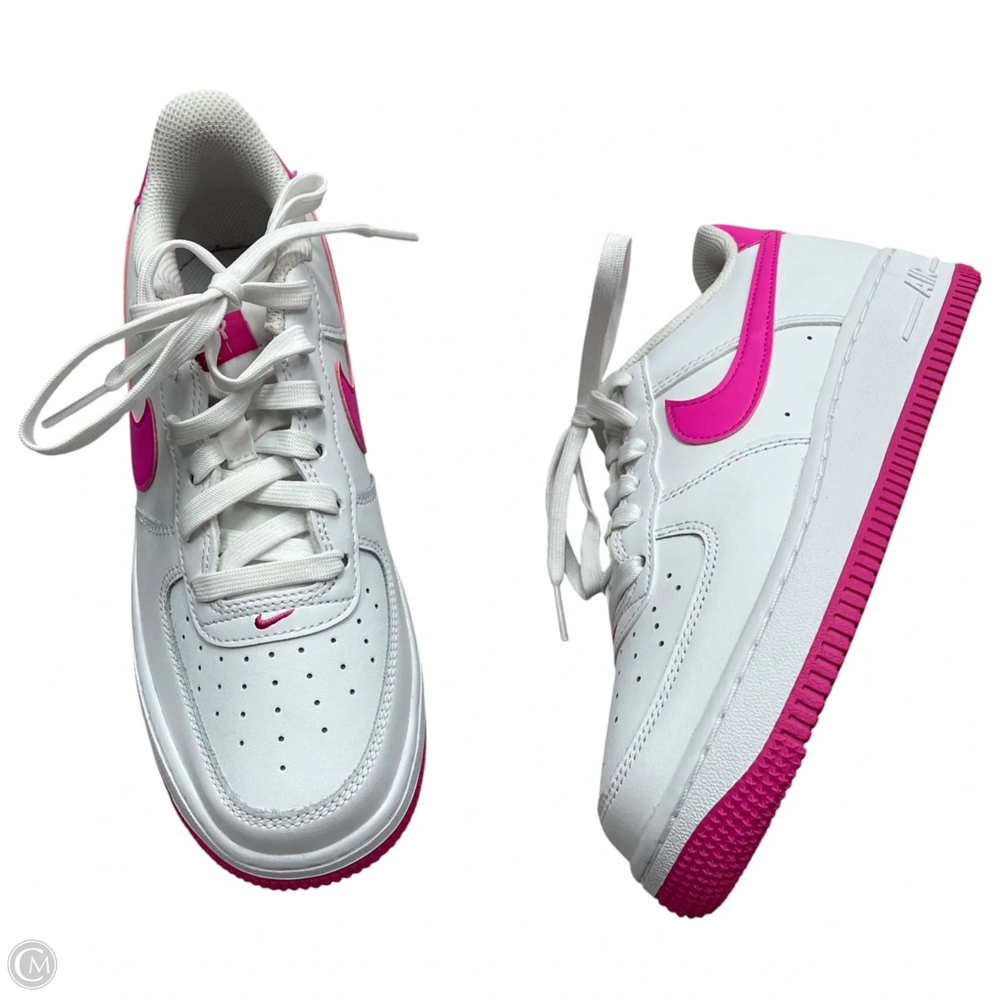 Shoes Sneakers By Nike In Pink & White, Size: 6.5