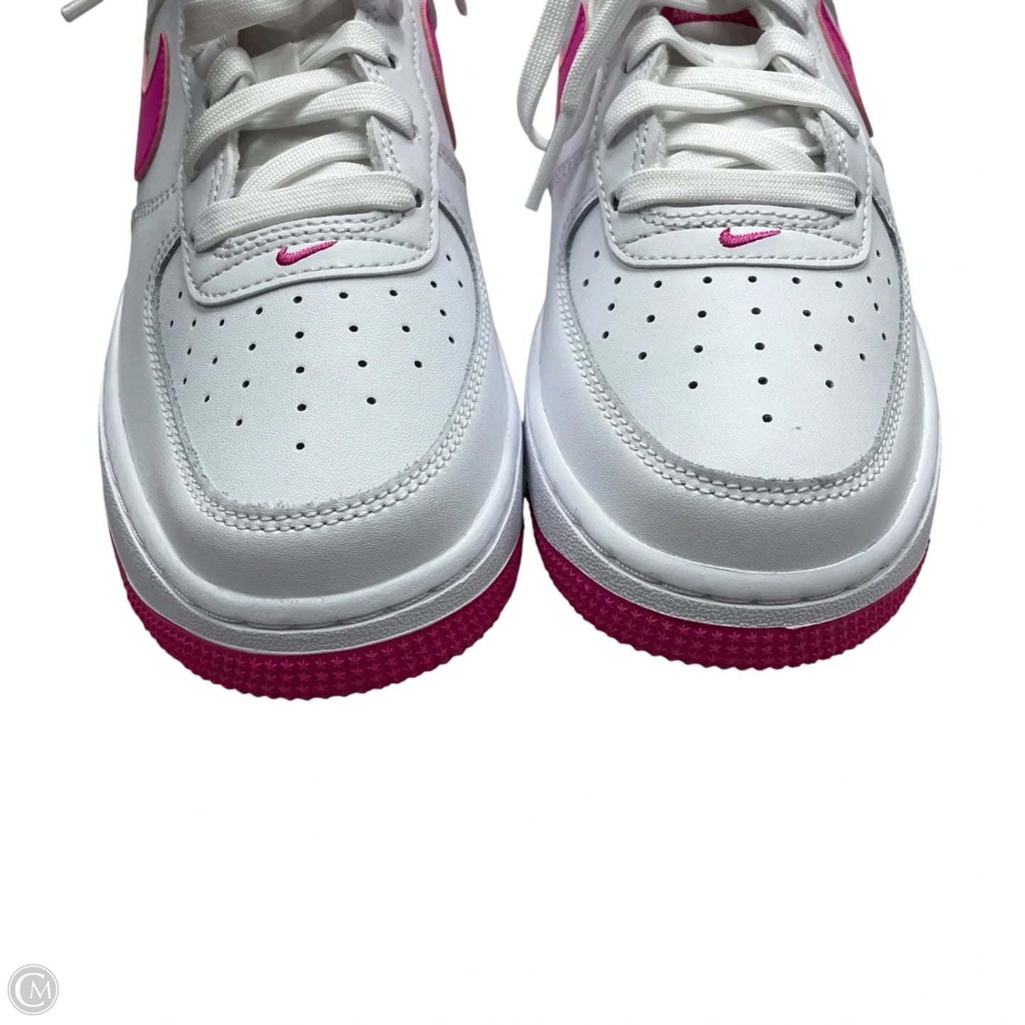 Shoes Sneakers By Nike In Pink & White, Size: 6.5