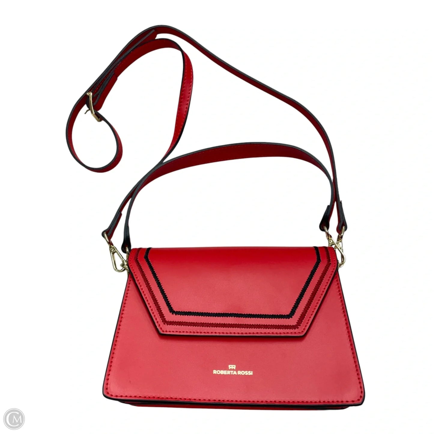 Handbag Leather By Robera Rossi, Size: Small