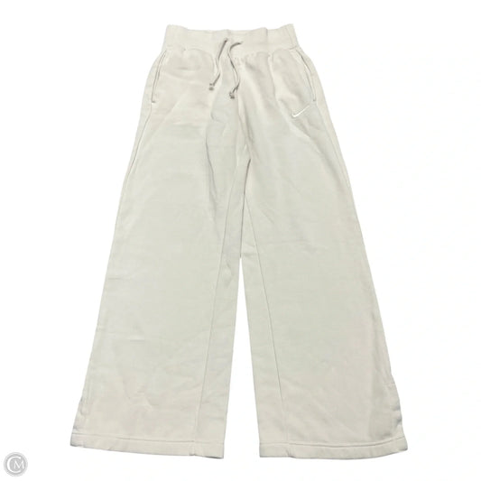 Athletic Pants By Nike Apparel In Beige, Size: S