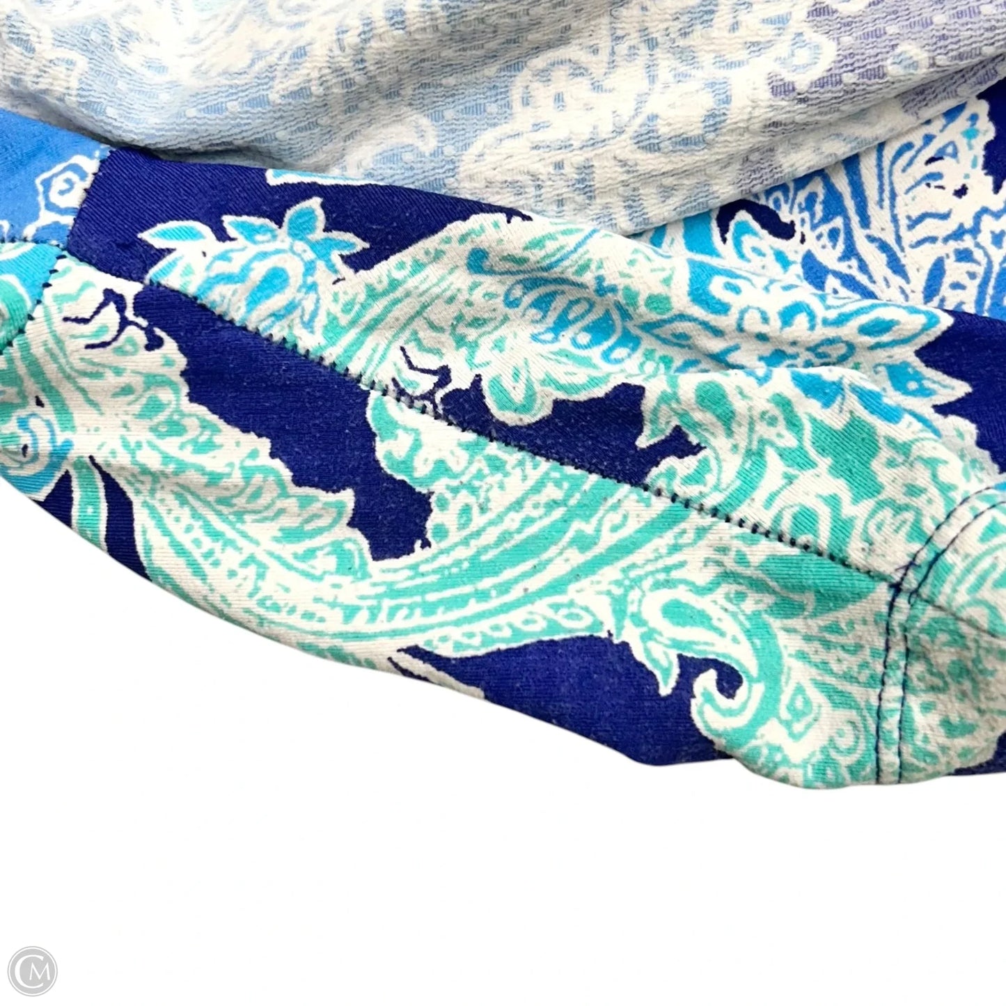 Skort By Ibkul In Blue & White, Size: L