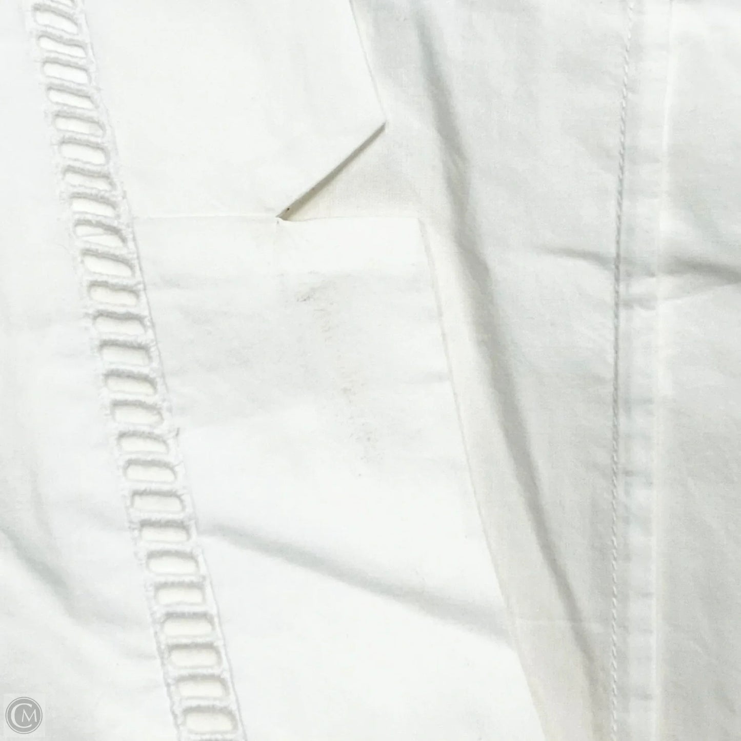Dress Casual Maxi By Everlane In White, Size: L
