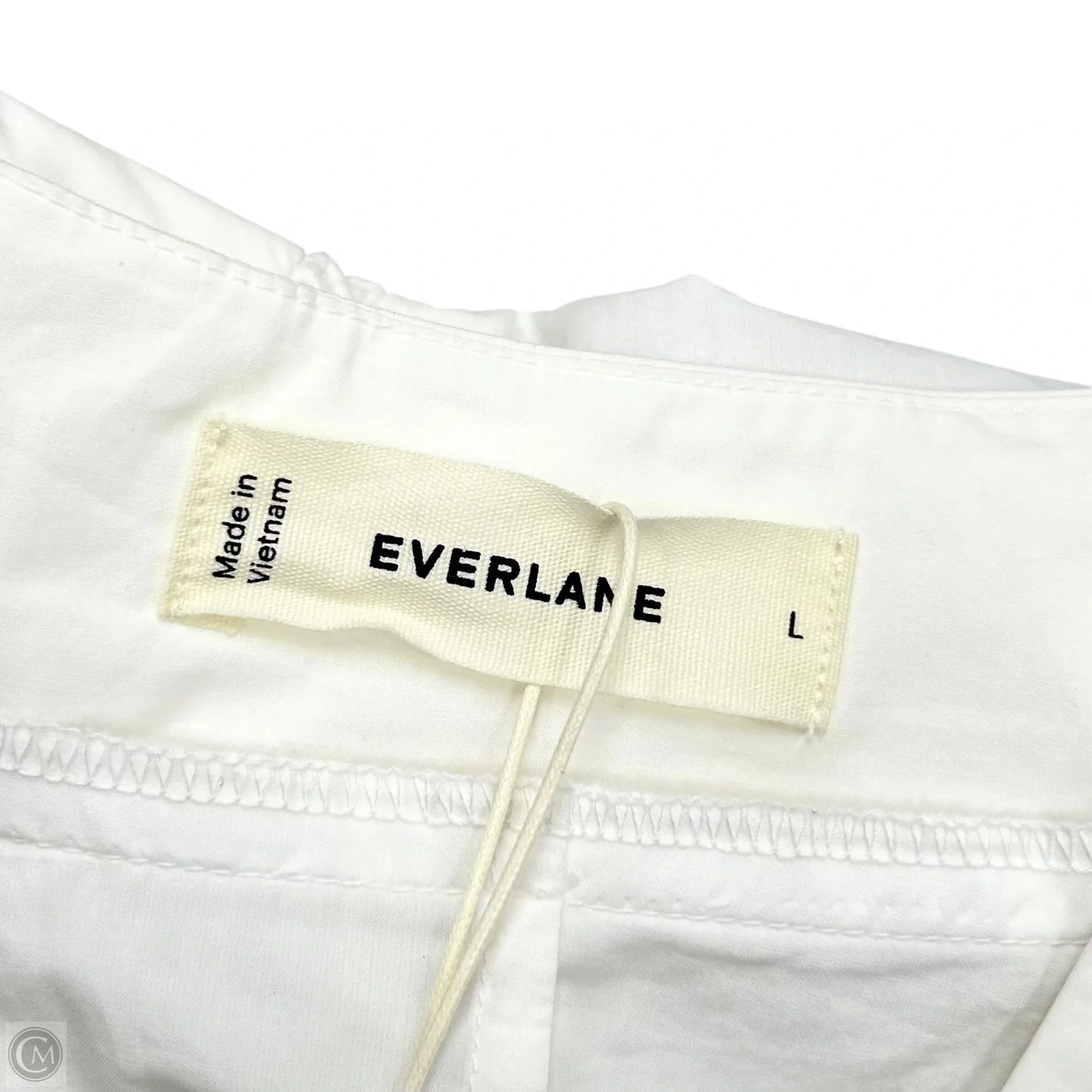 Dress Casual Maxi By Everlane In White, Size: L
