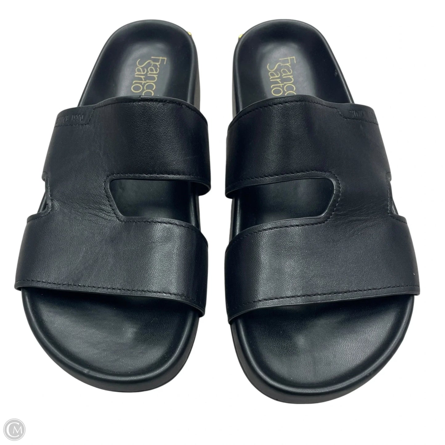 Sandals Flats By Franco Sarto In Black, Size: 8