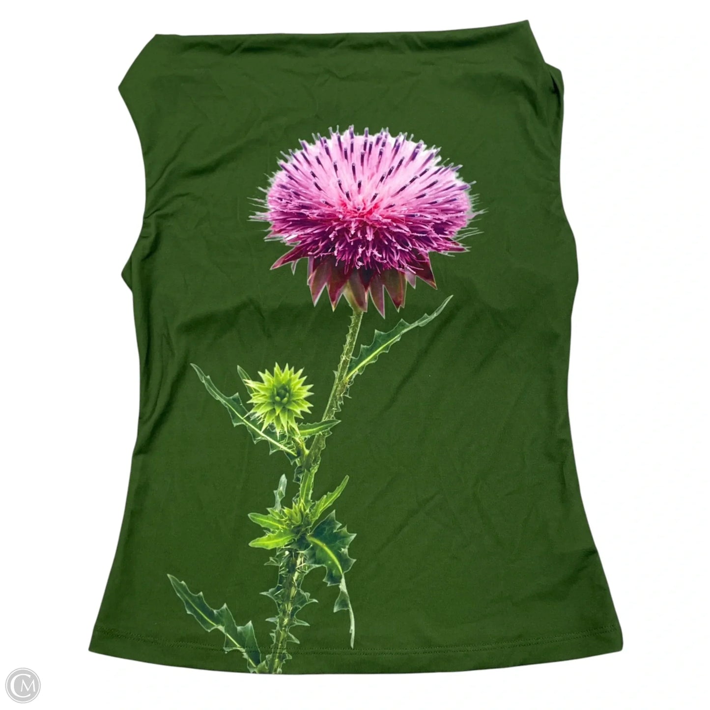 Top Sleeveless By Tyler McGillivary In Green, Size: M