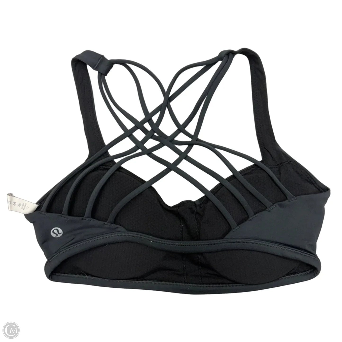 Athletic Bra By Lululemon In Grey, Size: M