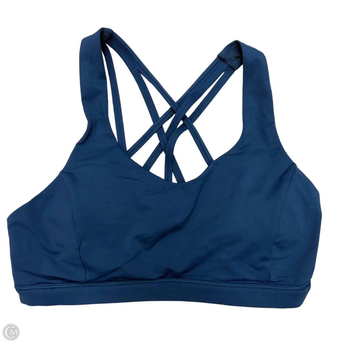 Athletic Bra By Lululemon In Blue, Size: M