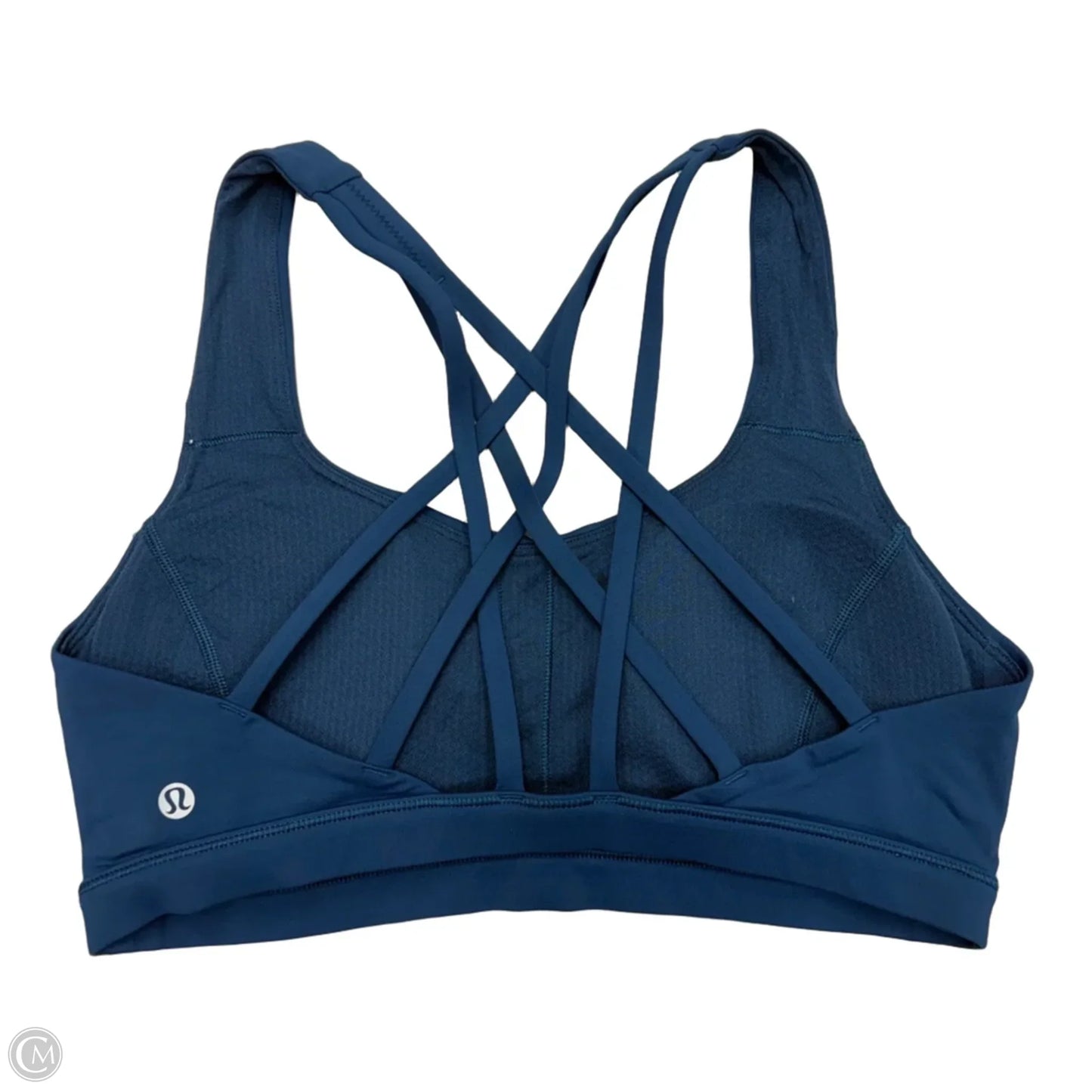 Athletic Bra By Lululemon In Blue, Size: M