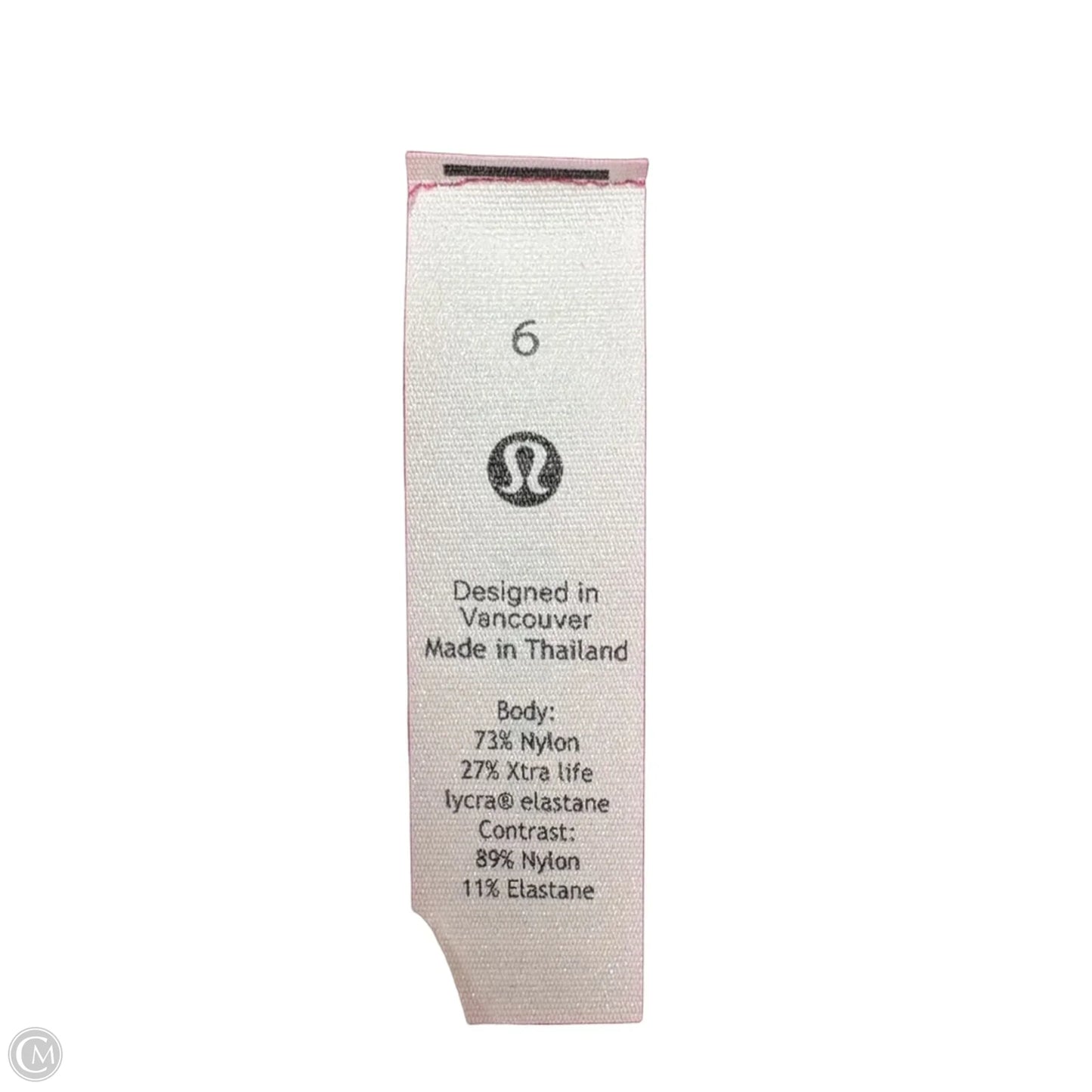 Athletic Tank Top By Lululemon In Pink, Size: S