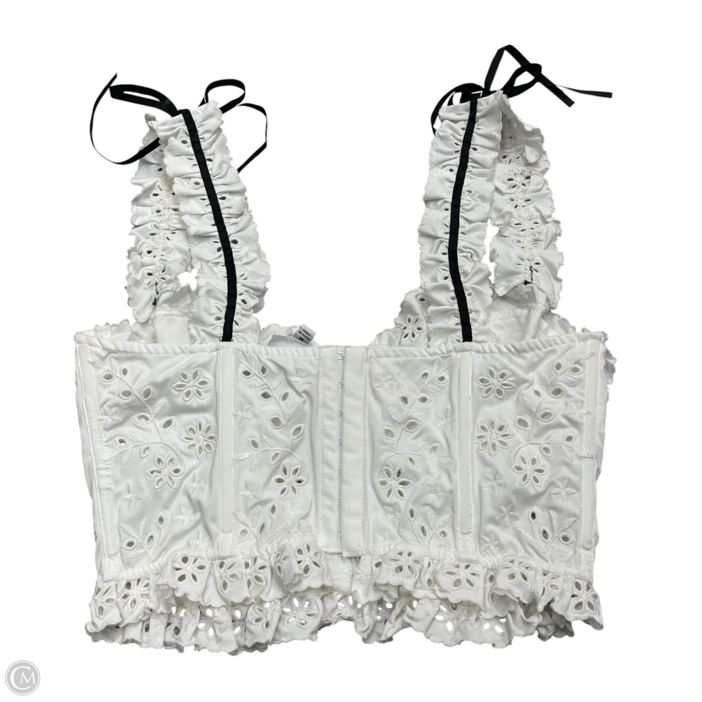 Top Sleeveless By Sky To Moon In White, Size: M