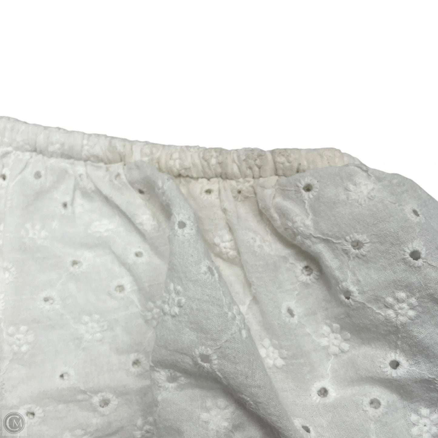 Top Sleeveless By Stile Collection In White, Size: L