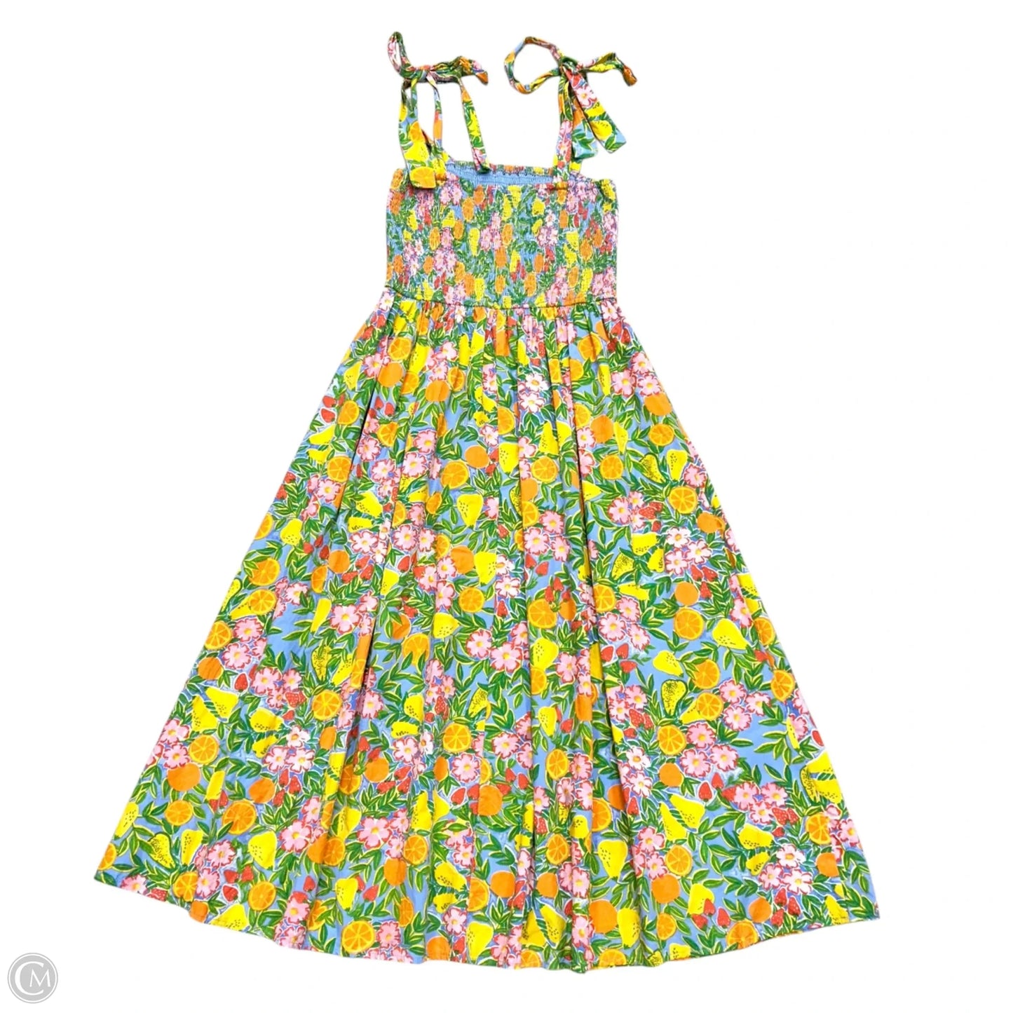 Dress Party Long By Stile Collection In Floral Print, Size: S