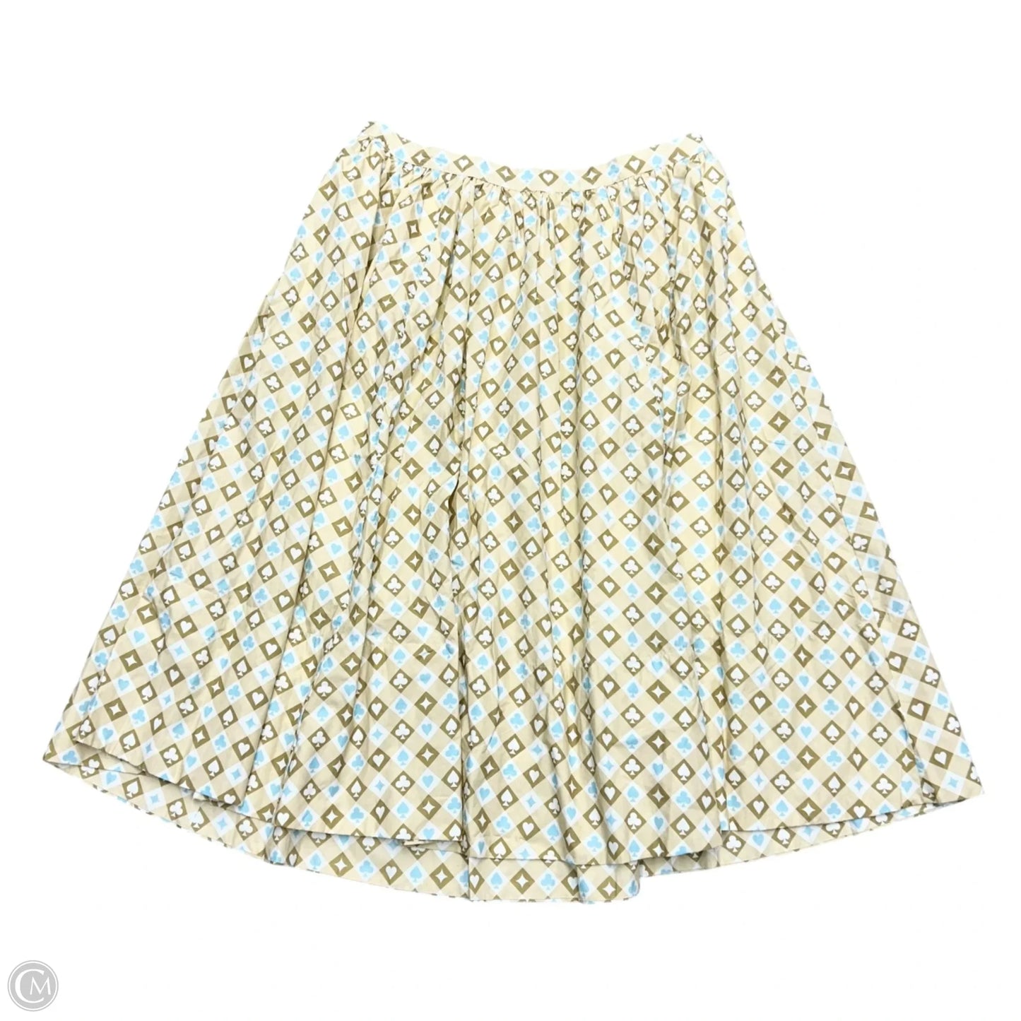Skirt Maxi By Maeve In Tan & Cream, Size: 2x
