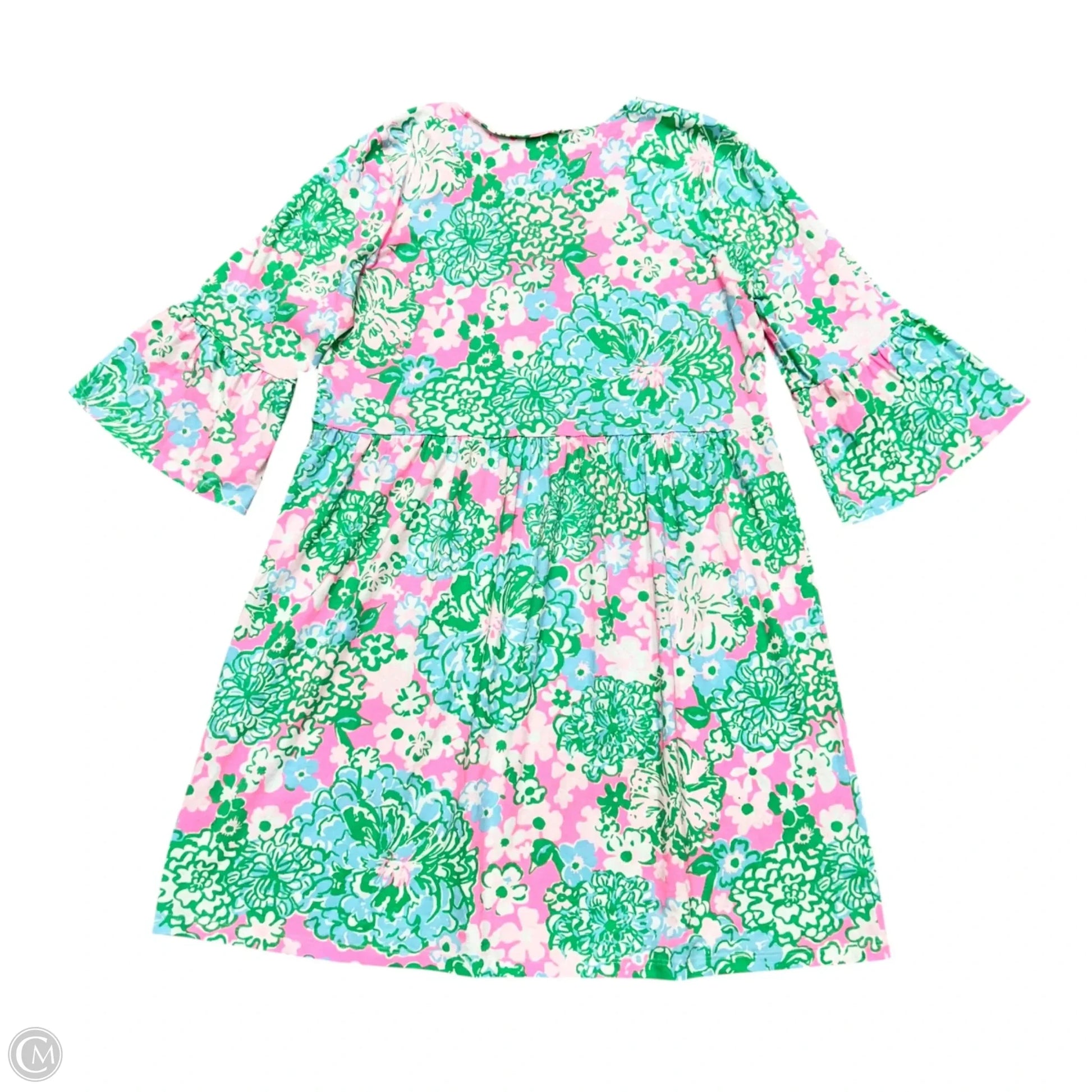 lilly pulitzer pink and green dress Designer By In & Pink, Size: M Clothes Mentor West Chester PA #178 Supima Cotton Jersey (100% Cotton) Wellington Maxi Dress - Terrace