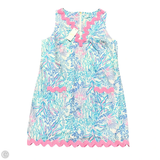 Dress Designer By Lilly Pulitzer In Blue & White, Size: Xl
